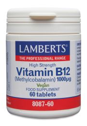 VITAMIN B12 1000mcg (som cobalamin) (60 tabletter)