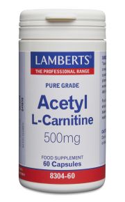 Acetyl-L-karnitin 500mg (60 kaplsar) 