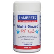 Multiguard for kids (Tuggbara en om dagen multi vitaminer kosttillskott för barn) (100 tabletter)