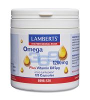 Omega 3-6-9 Plus Vitamin D 1200mg (120 kapslar)