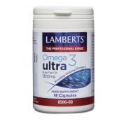 Lamberts Omega 3 Ultra 1300mg Högdos  - 60 kapslar (EPA 715mg, DHA 286mg)