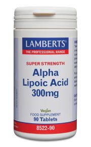 Alfa Liponsyra 300mg (antioxidant kosttillksott) (90 tabletter)