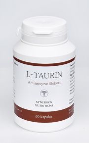Synergos Nutrition Taurin 500mg (60 kaplsar)