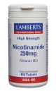 NIACIN som nikotinamid (vitamin B3) 250mg (100 tabletter)