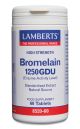 Bromelain 400mg (ananas proteolytiska proteas enzymer gdu) kosttillskott (60 tabletter)